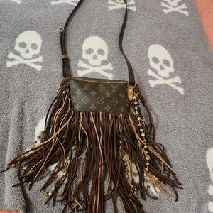 Louis Vuitton Monogram Fringe Crossbody Bag
